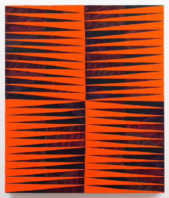 Todd Chilton, Orange Triangles, 2012