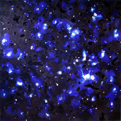 John Torreano, Dark Matters Blue Too, 2011 jtf1013
