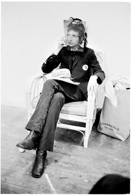 Judy Linn, Laundrobag (Patti as Bob Dylan), early 1970s jlf7013