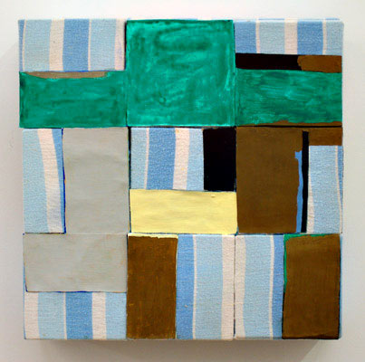 Nancy Shaver, Blue Pajama, Green Top Hat, and Blue Door, 2009 nsf0901