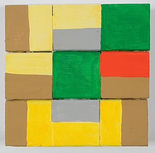 Nancy Shaver, Assortment: brown yellow green, red and gray, 2006 nsf0610