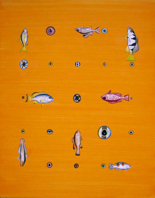 Ben Snead, Salt Water Fish and Eye Balls, 2007 bsf0703