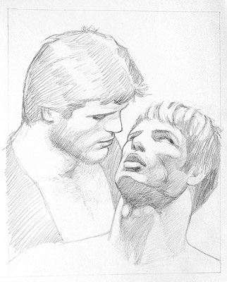 Tom of Finland, Untitled (preliminary drawing), undated toffxx13
